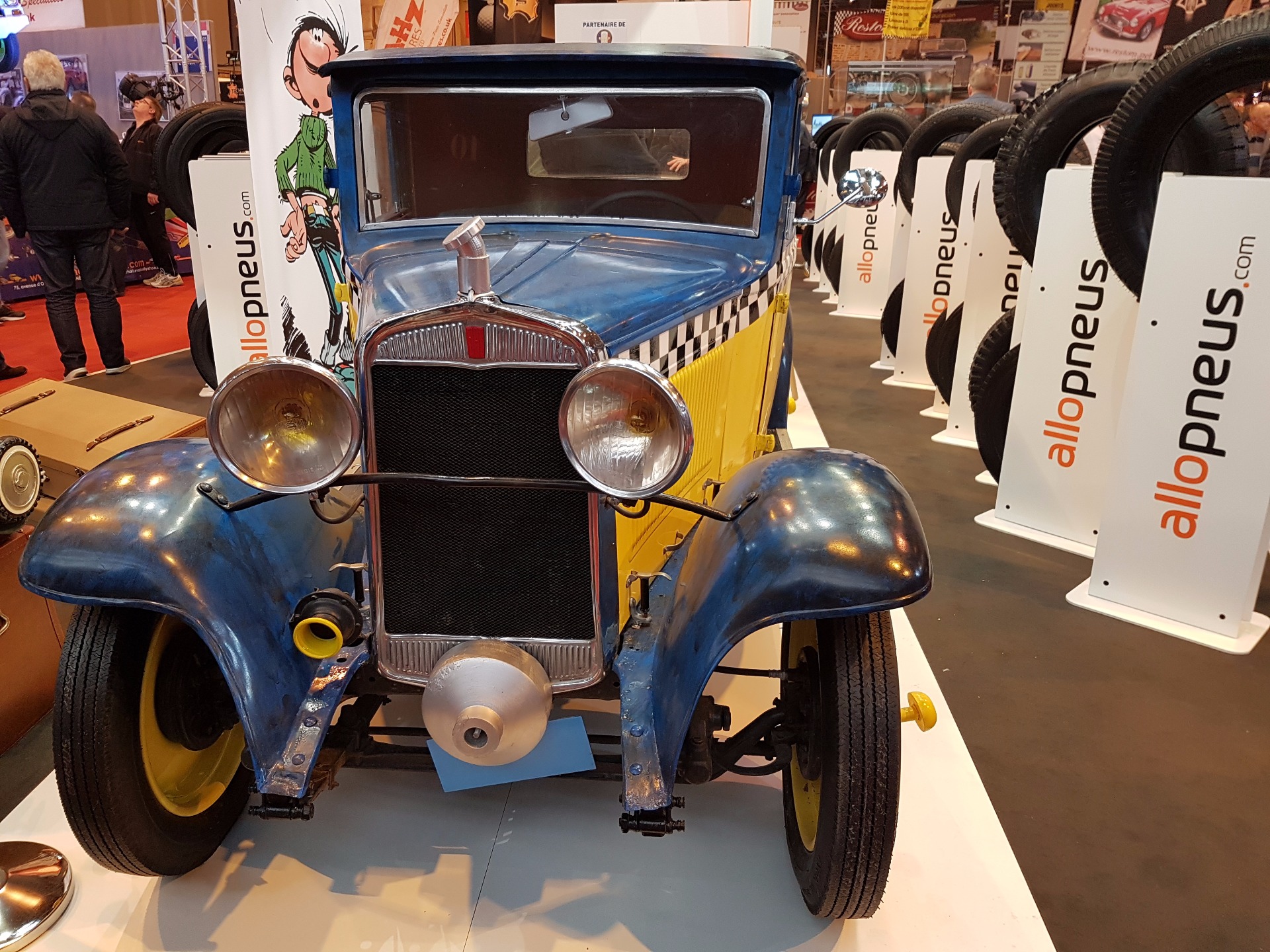 La voiture de Gaston Lagaffe